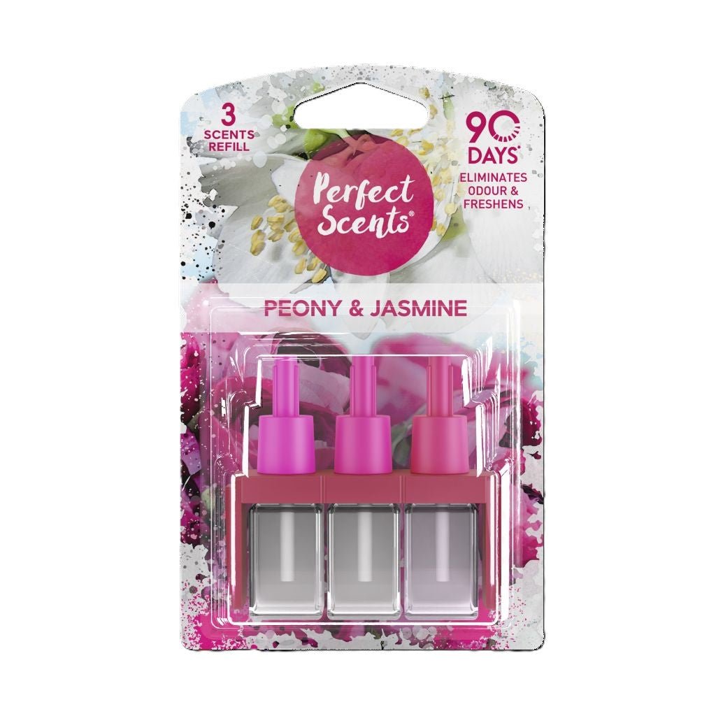 Perfect Scents Peony & Jasmine navulling 20ml - Luchtverfrisser - PrijzenStorm.nl