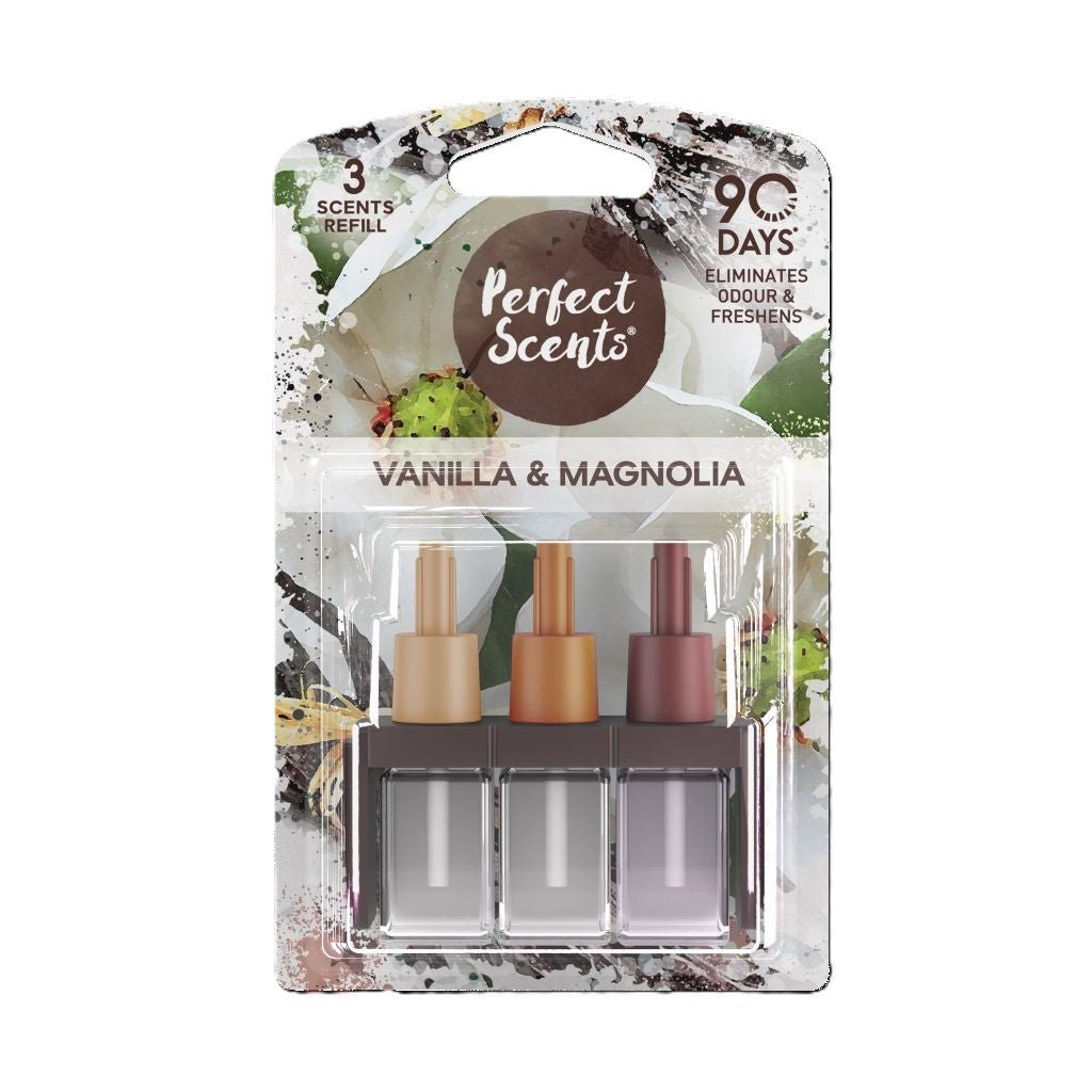 Perfect Scents Vanilla & Magnolia navulling 20ml - Luchtverfrisser - PrijzenStorm.nl