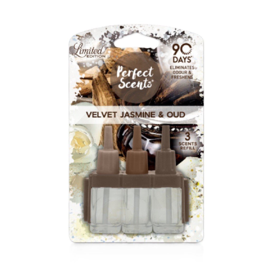 Perfect Scents Velvet Jasmine & Oud navulling 20ml - Luchtverfrisser - PrijzenStorm.nl