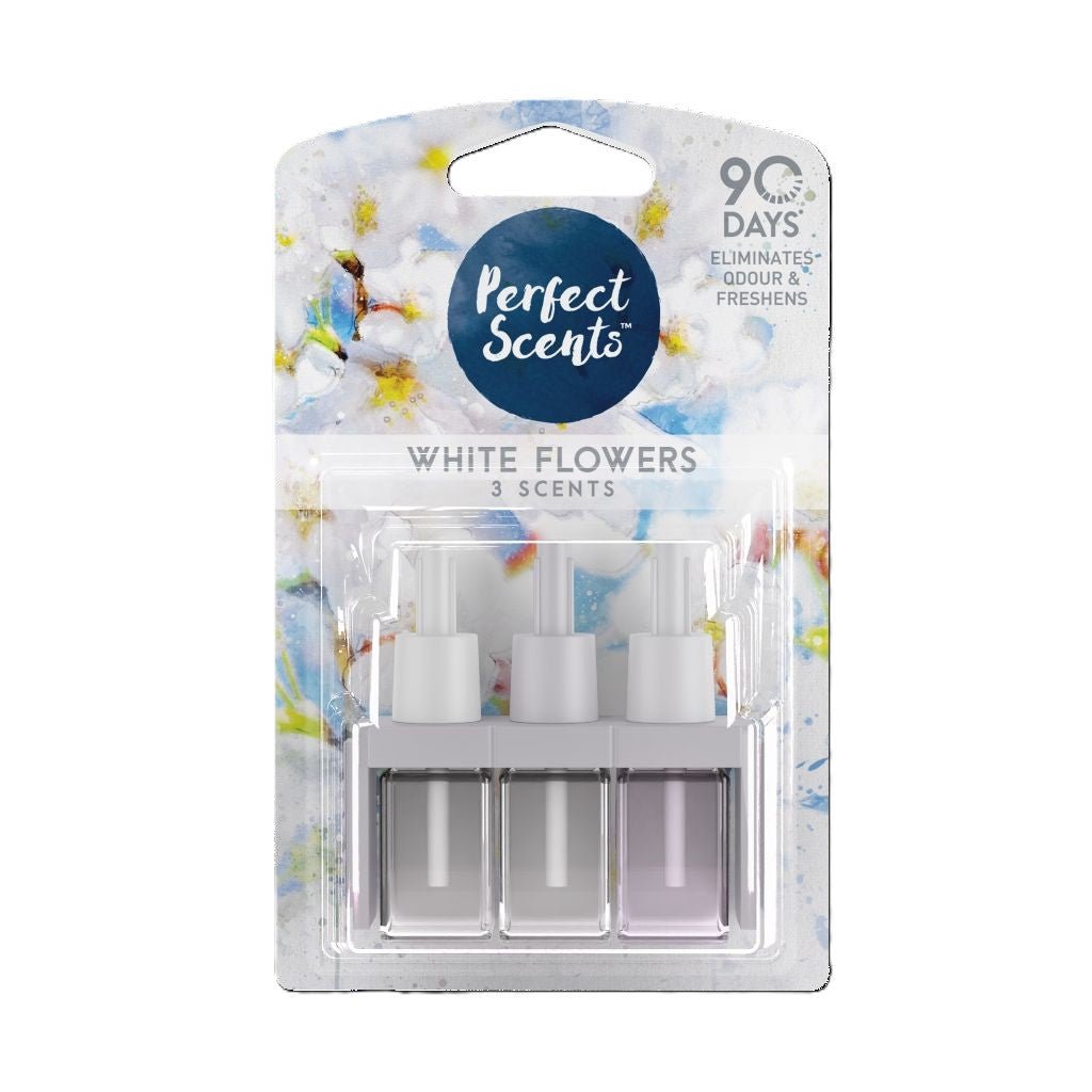Perfect Scents White Flowers navulling 20ml - Luchtverfrisser - PrijzenStorm.nl