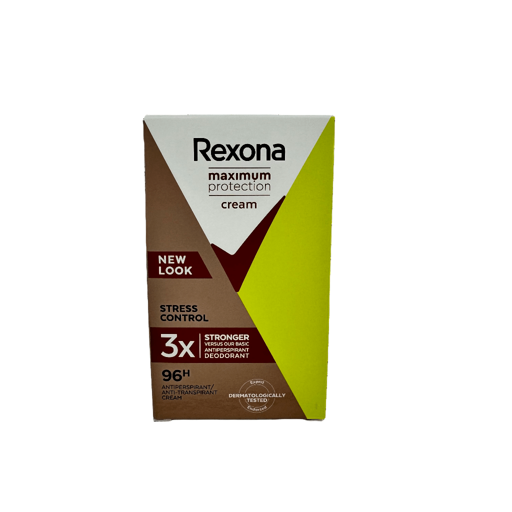 Rexona Maximum Protection Cream Stress Control deodorant stick 45ml OP = OP - Deodorant - PrijzenStorm.nl