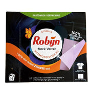 Robijn Black Velvet Wasmiddeldoekjes 16 stuks -Wasmiddel- PrijzenStorm.nl