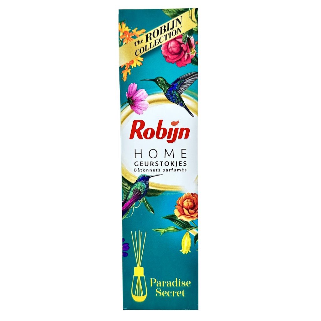 Robijn Home Paradise Secret geurstokjes 45ml - Geurstokjes - PrijzenStorm.nl