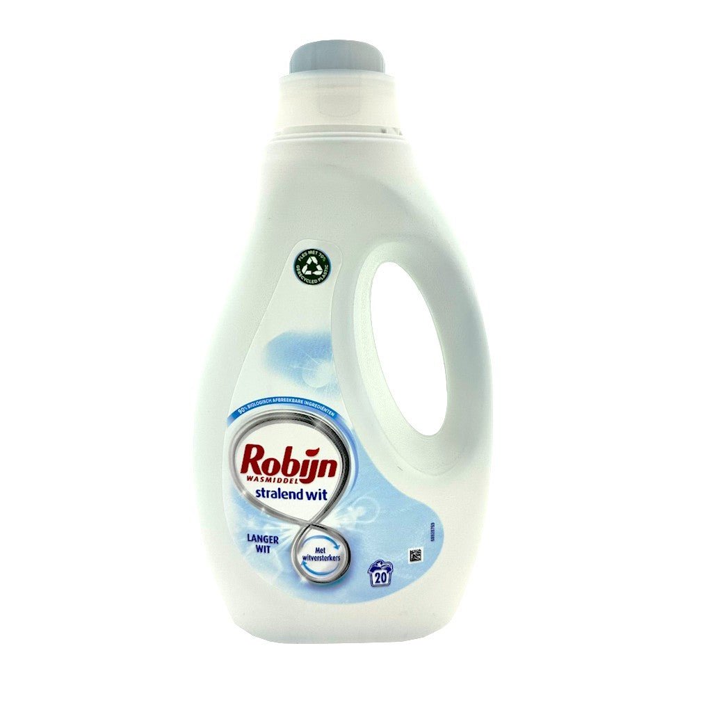 Robijn Stralend Wit vloeibaar wasmiddel 1000ML 20 wasbeurten - Wasmiddel - PrijzenStorm.nl