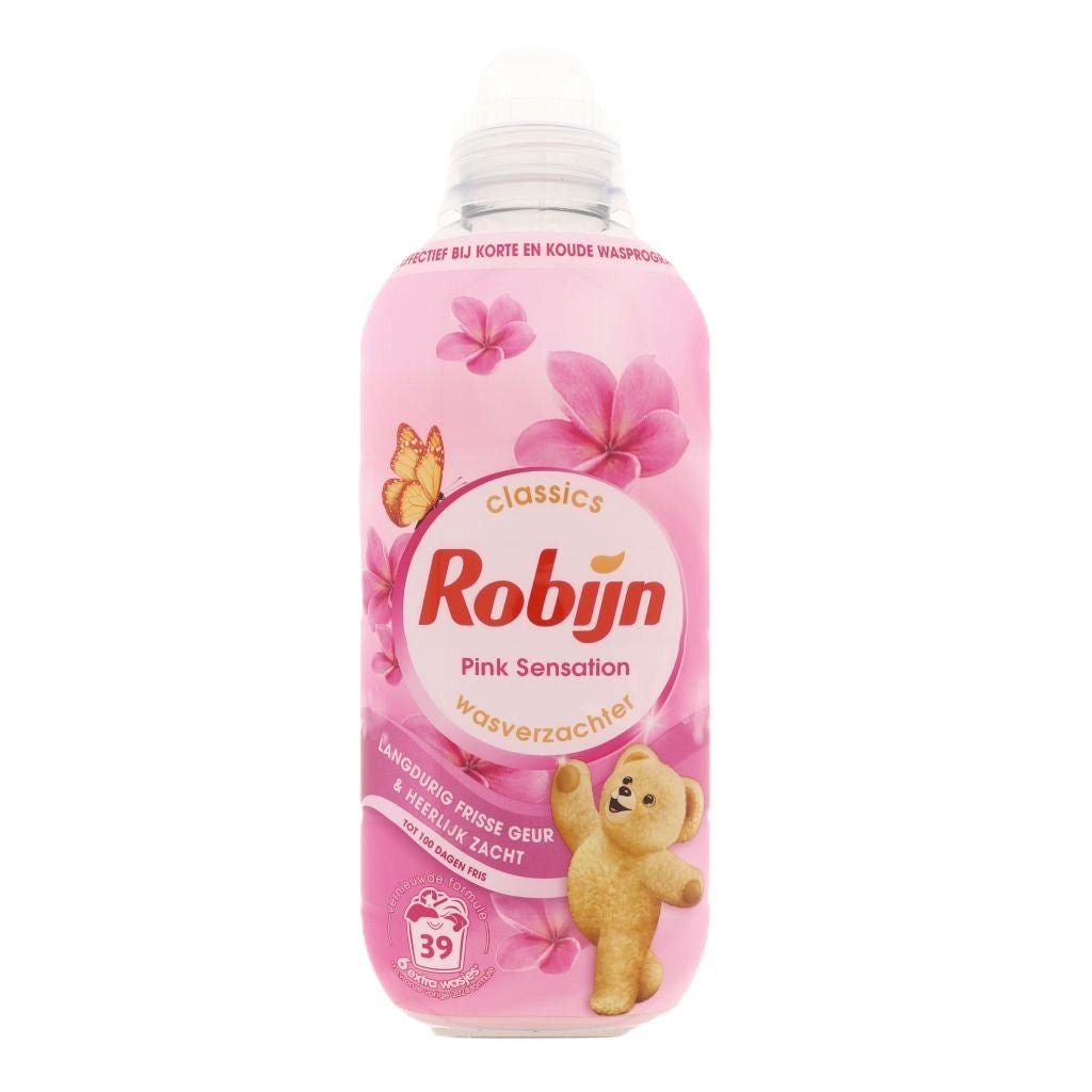 Robijn wasverzachter Pink Sensation 780ml 39W wasbeurten - Wasverzachter - PrijzenStorm.nl