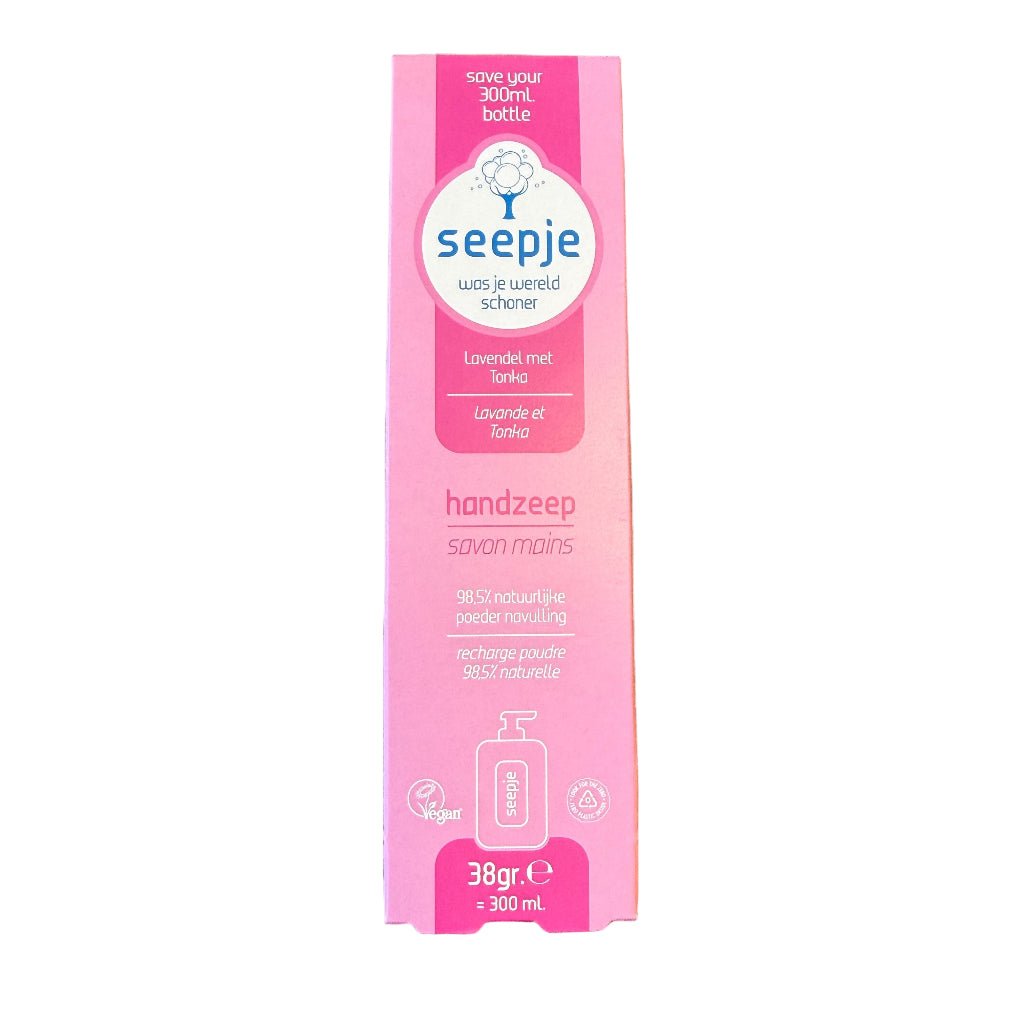 Seepje Navulling Lavendel met Tonka Handzeep 38gr - Handzeep - PrijzenStorm.nl