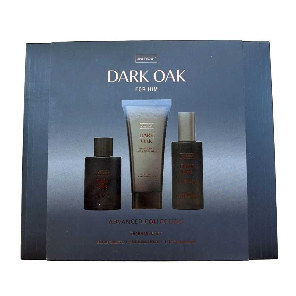 Sence Advanced Collection Giftset 3-delig Fragrance Set Dark OakSencePrijzenStorm.nl