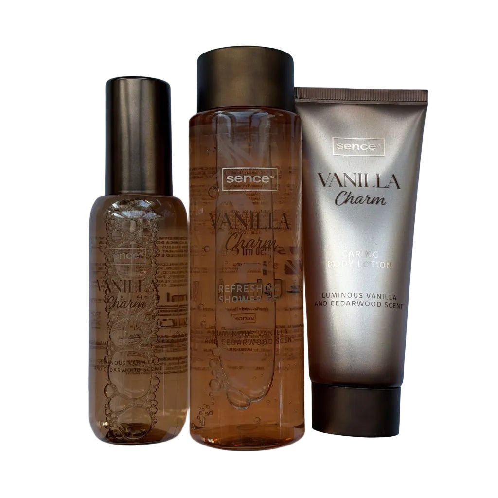Sence Collection Giftset 3-delig Body Care Set Vanilla Charm -Giftset- PrijzenStorm.nl