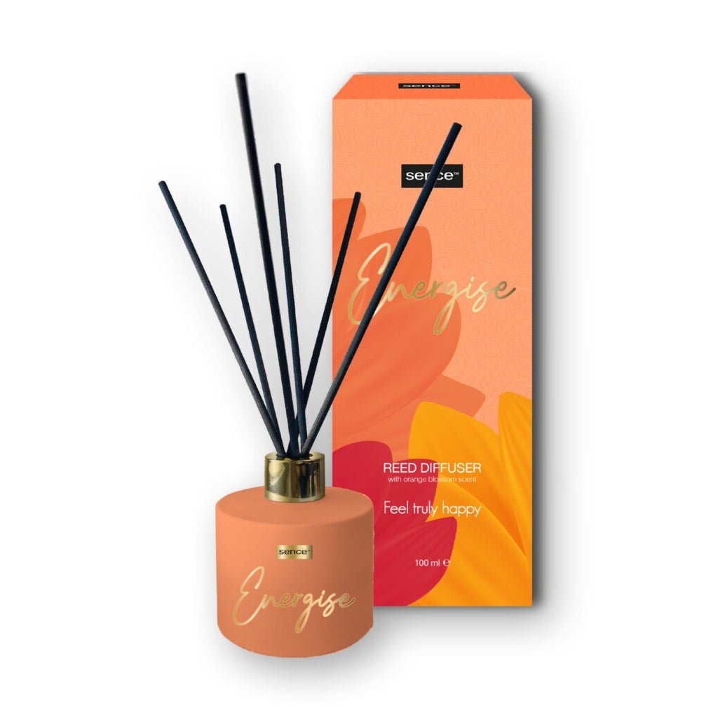 Sence Energise reed diffuser 100ml - Geurstokjes - PrijzenStorm.nl