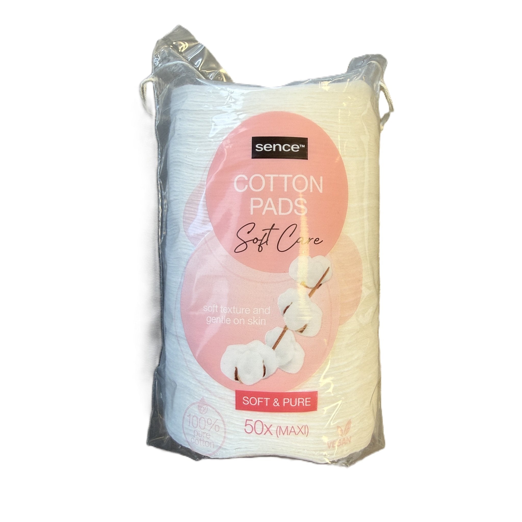 Sence Soft Care maxi wattenschijfjes 50 stuks - Wattenschijfjes - PrijzenStorm.nl