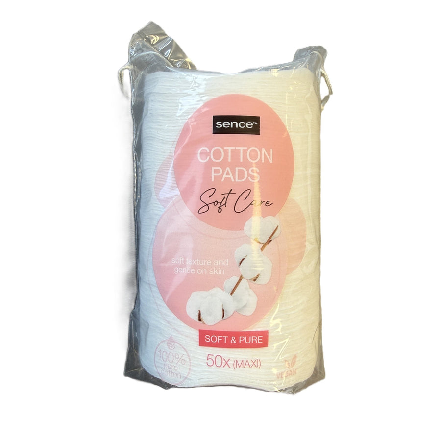 Sence Soft Care maxi wattenschijfjes 50 stuks - Wattenschijfjes - PrijzenStorm.nl