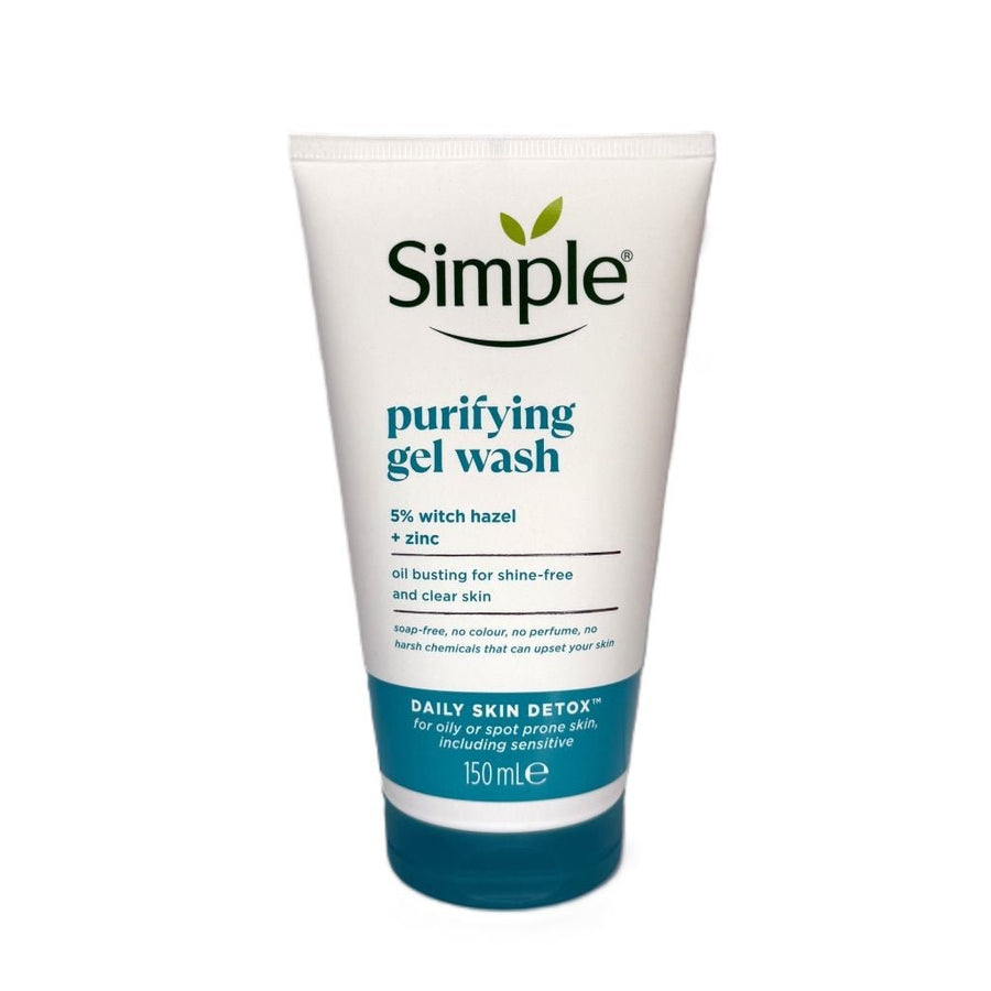 Simple Daily Skin Detox Purifying Face Wash 150ml - Gezichtsreiniging - PrijzenStorm.nl