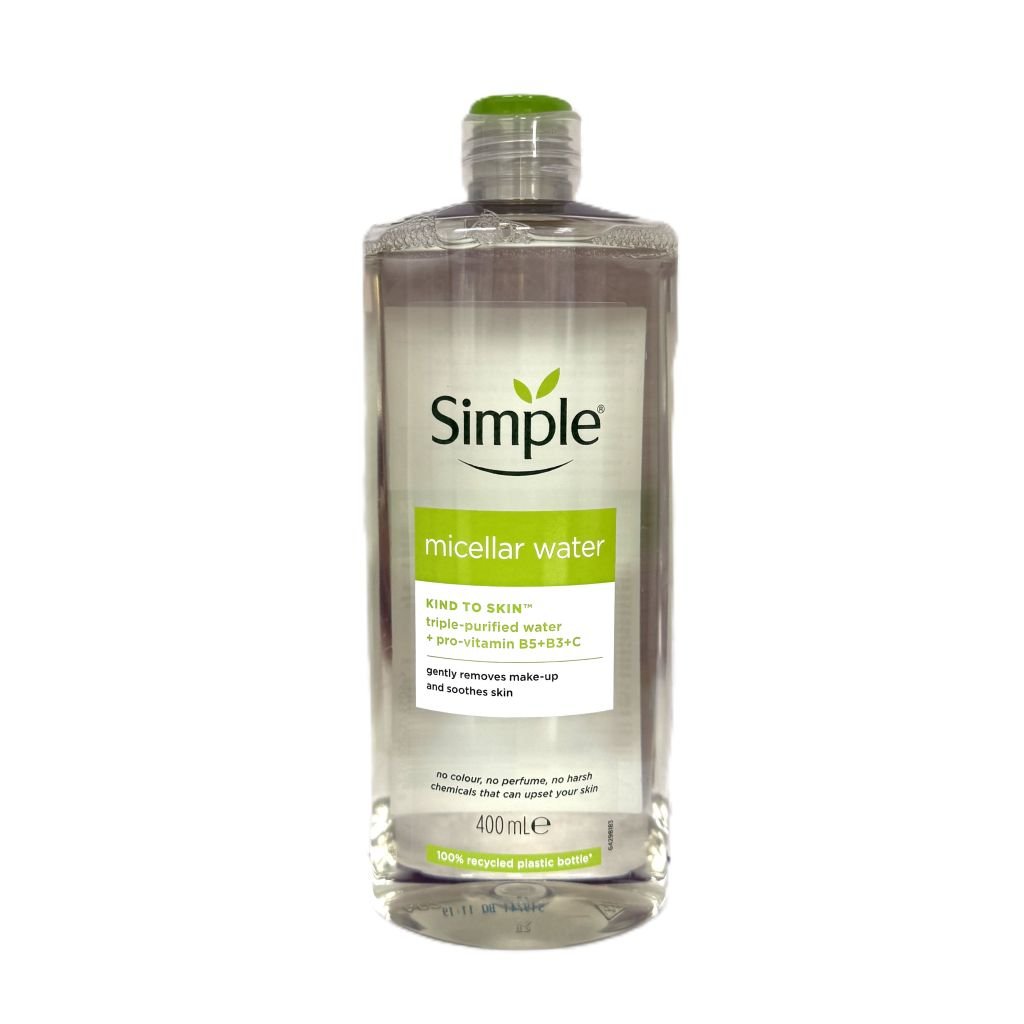 Simple Micellar Cleansing Water XL 400ml - Gezichtsreiniging - PrijzenStorm.nl