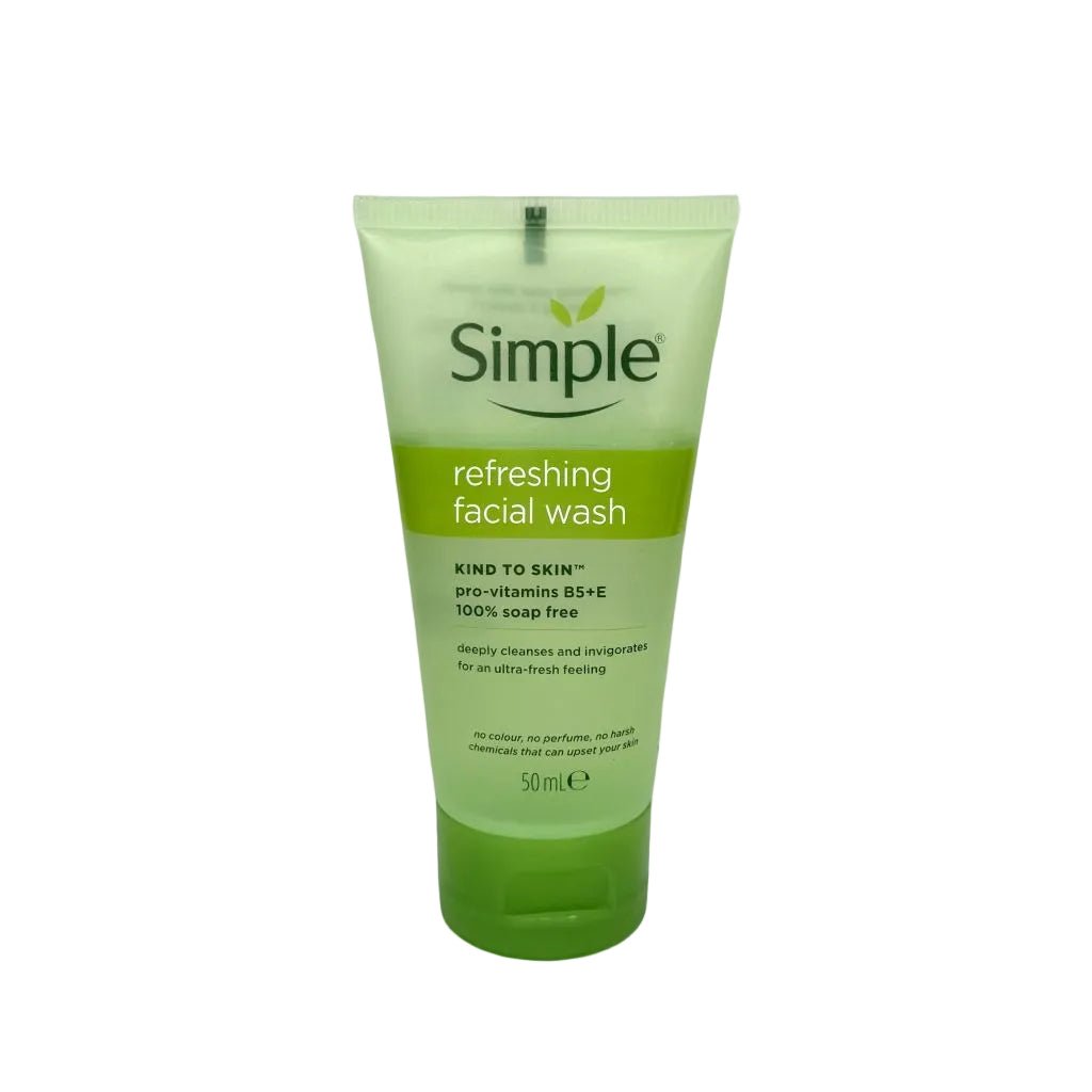 Simple Mini Refreshing Facial Wash 50ml - Gezichtsreiniging - PrijzenStorm.nl