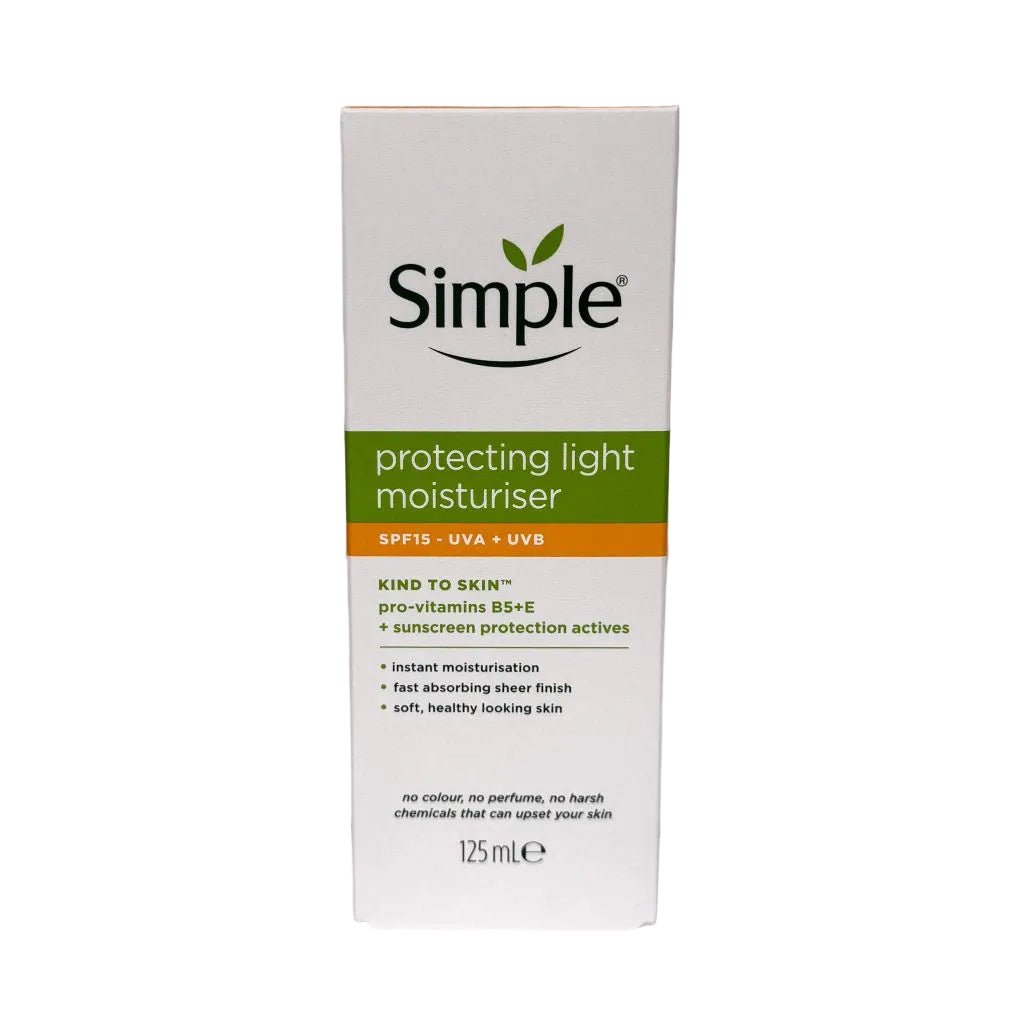 Simple Protecting Light Moisturiser SPF15 125ml - Gezichtscrème - PrijzenStorm.nl