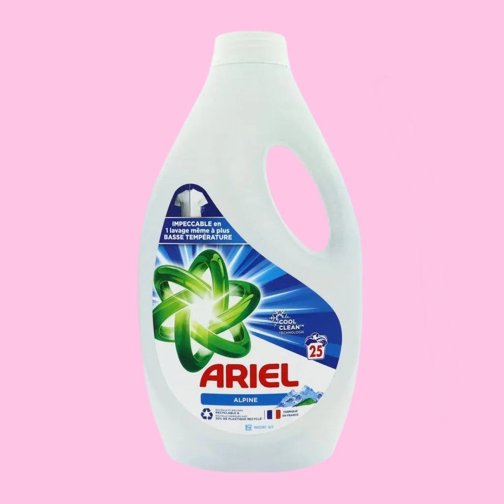 Storm Deal = 9 x 25 wasbeurten Ariel Alpine vloeibaar wasmiddel - Wasmiddel - PrijzenStorm.nl
