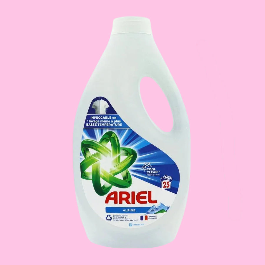 Storm Deal = 9 x 25 wasbeurten Ariel Alpine vloeibaar wasmiddel - Wasmiddel - PrijzenStorm.nl