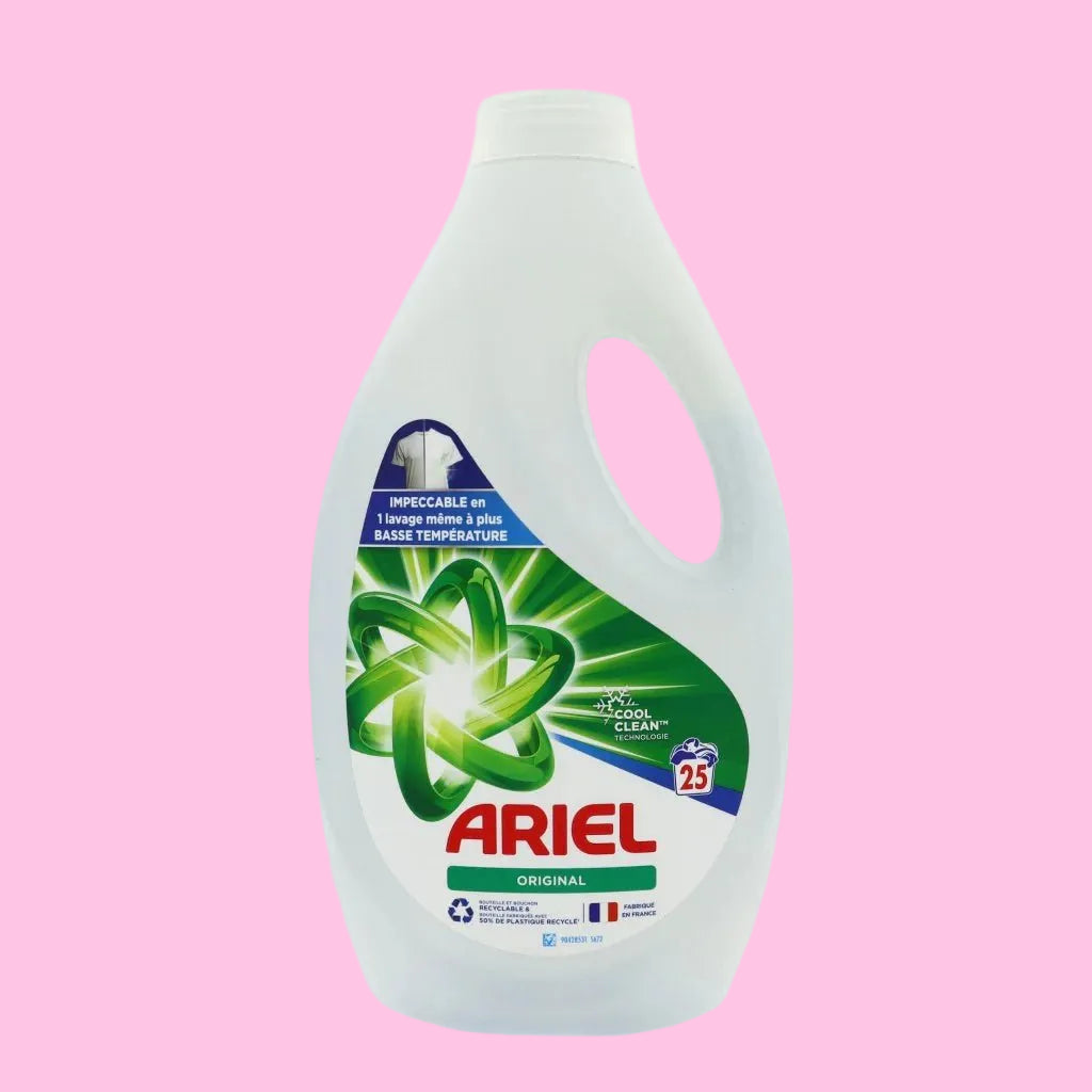 Storm Deal = 9 x 25 wasbeurten Ariel Original vloeibaar wasmiddel - Wasmiddel - PrijzenStorm.nl