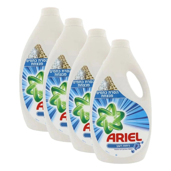 Super Deal = 4 x 43 wasbeurten Ariel Touch of Lenor Extra Fresh vloeibaar wasmiddel8001090833198ArielPrijzenStorm.nl