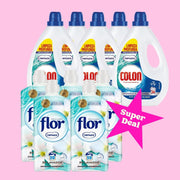Super Deal 5x Nenuco Colon wasmiddel 5x Nenuco flor wasverzachter -Wasmiddel- PrijzenStorm.nl