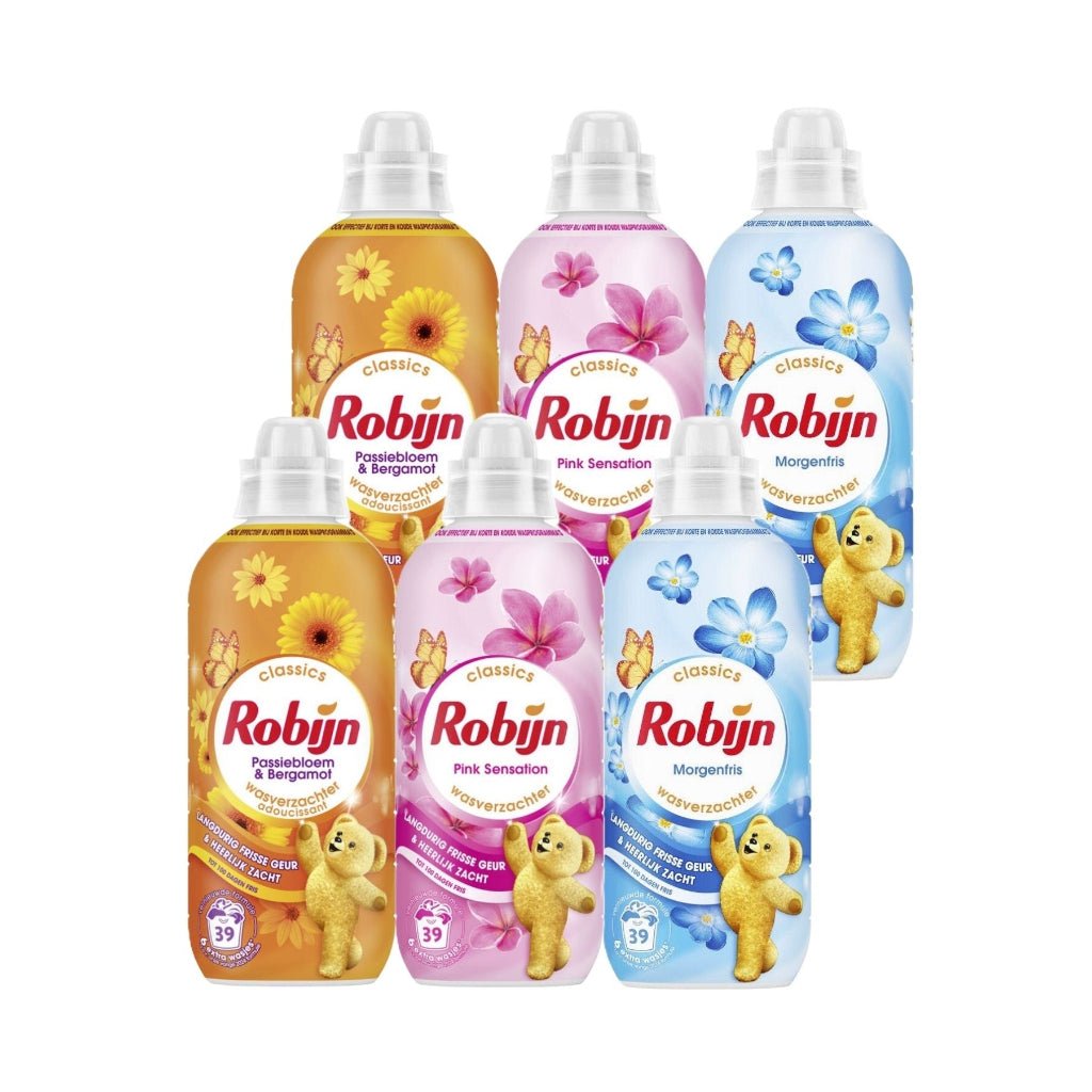 Super Deal = 6X39 wasbeurten Robijn wasverzachterRobijnPrijzenStorm.nl