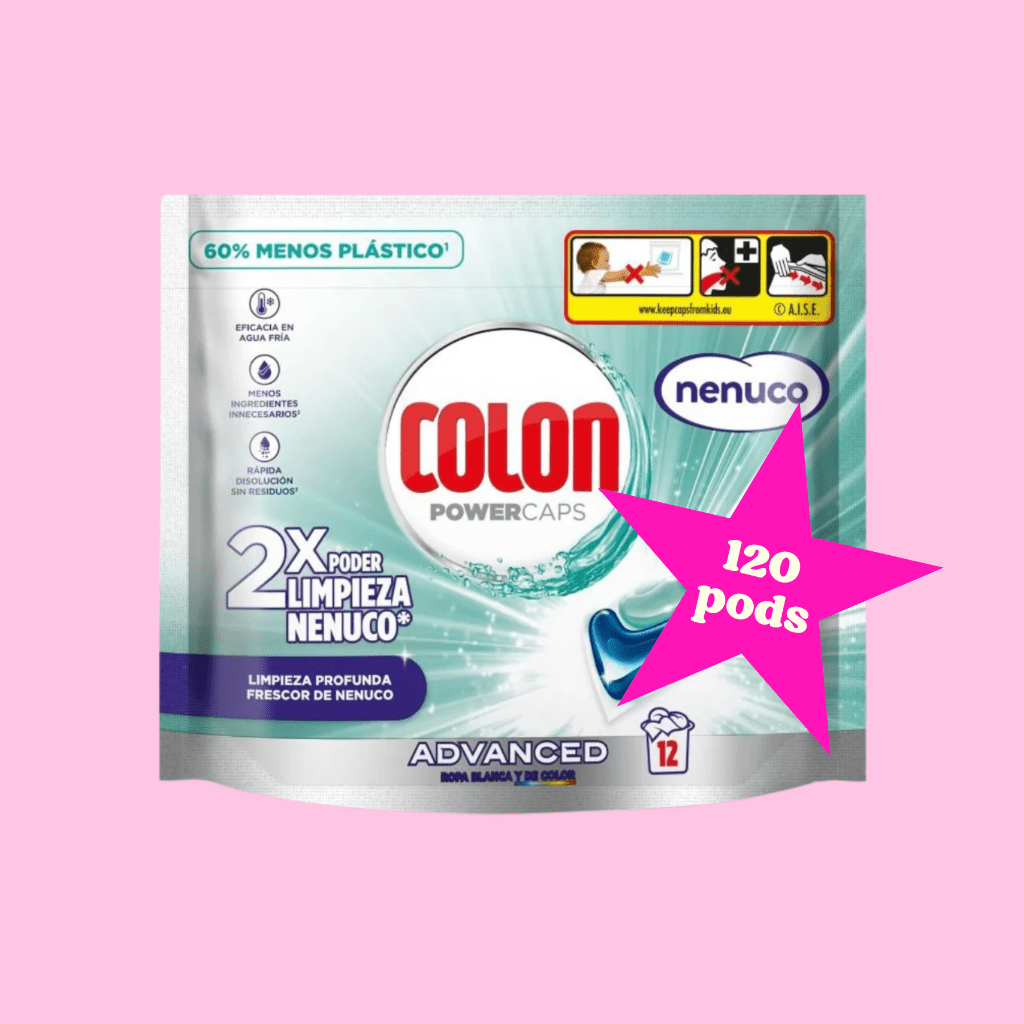 Super Deal = Nenuco Colon pods 10x12 = 120 stuks -Wasmiddel- PrijzenStorm.nl
