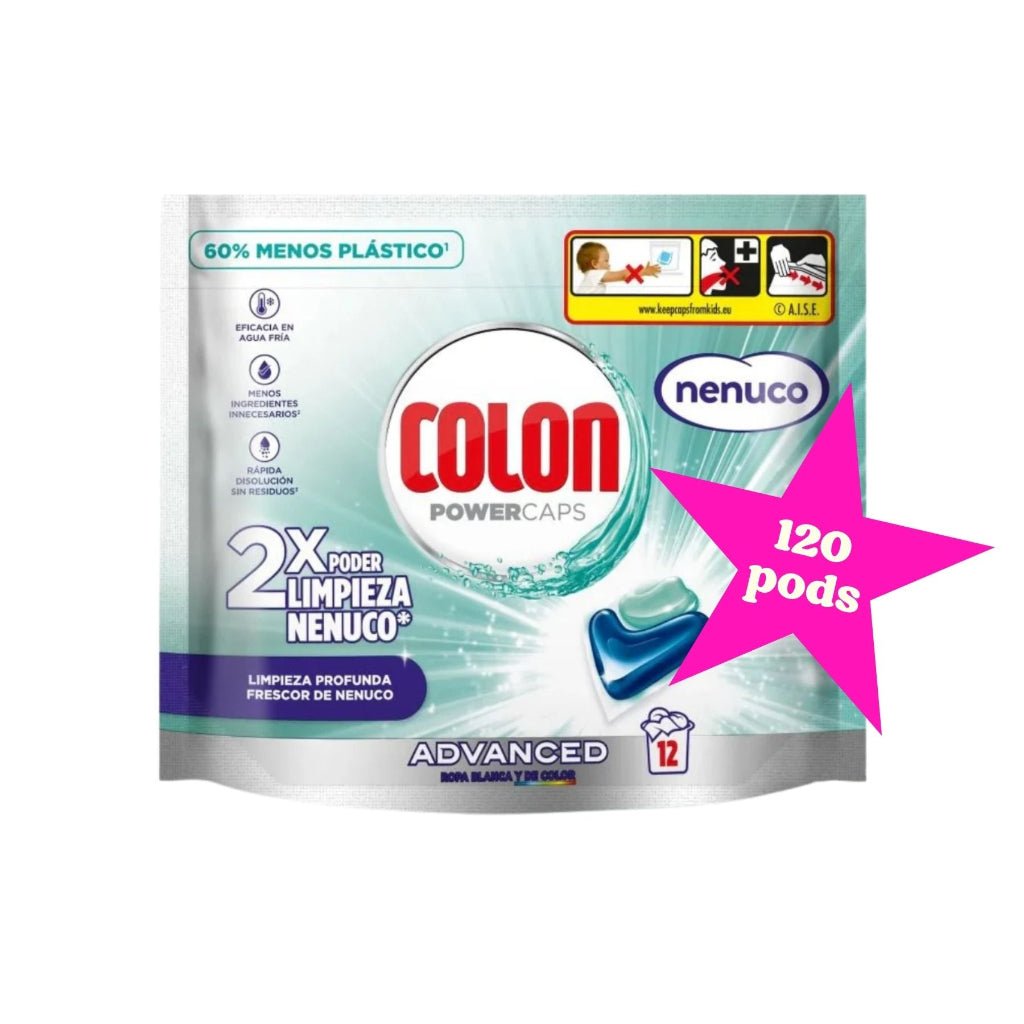 Super Deal = Nenuco Colon pods 10x12 = 120 stuks8410104914967NenucoPrijzenStorm.nl