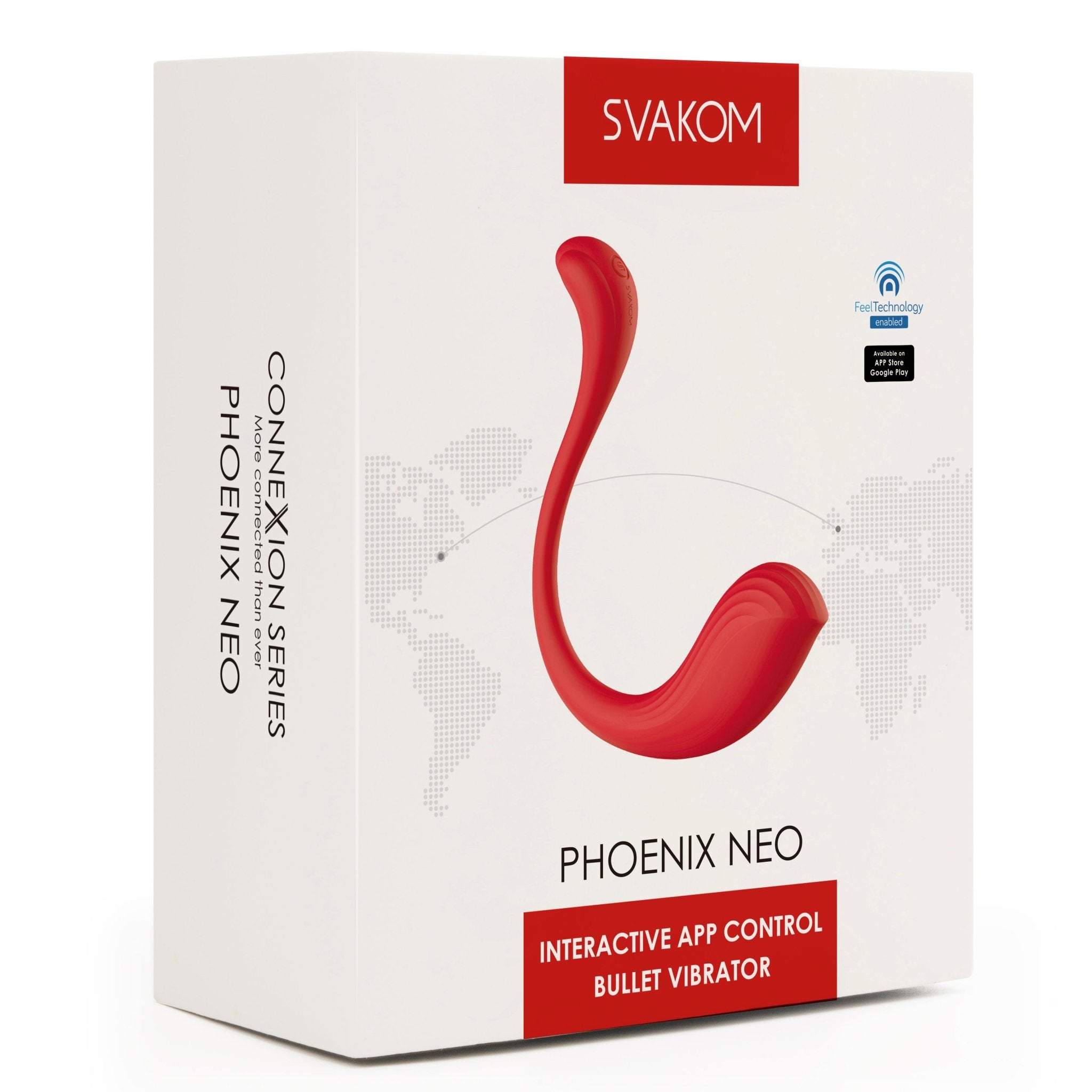 Svakom Connexion Series Phoenix Neo Bullet Vibrator App Controlled OP = OP UIT ONS ASSORTIMENT - Toys en reiniging - PrijzenStorm.nl