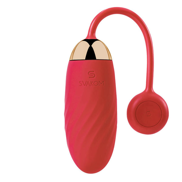 Svakom Ella Vibrerend Ei Red OP = OP UIT ONS ASSORTIMENT - Toys en reiniging - PrijzenStorm.nl