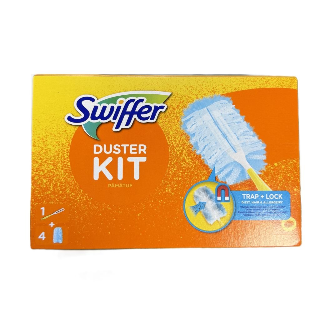 Swiffer Duster Kit inclusief navullingen 4 stuks - Schoonmaakartikel - PrijzenStorm.nl