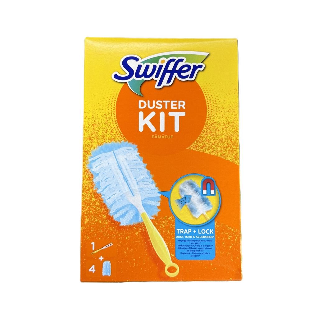 Swiffer Duster Kit inclusief navullingen 4 stuks - Schoonmaakartikel - PrijzenStorm.nl