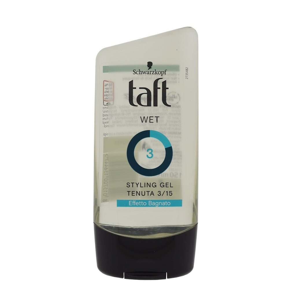 Taft Wet 3 Styling Gel 150ml - Haarstyling - PrijzenStorm.nl