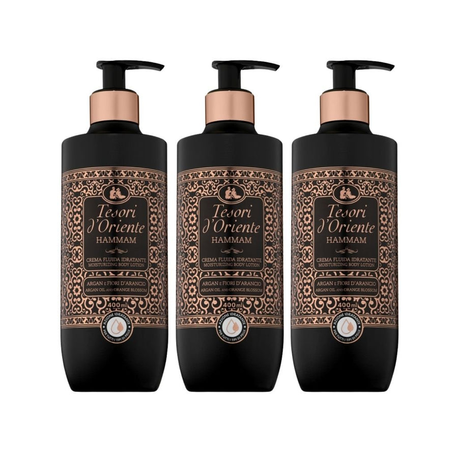 Tesori d’Oriente 3PACK Hammam Bodylotion 400ML -Bodylotion- PrijzenStorm.nl