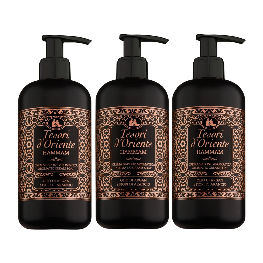 Tesori d’Oriente 3PACK Hammam Handzeep 300ML -Handzeep- PrijzenStorm.nl
