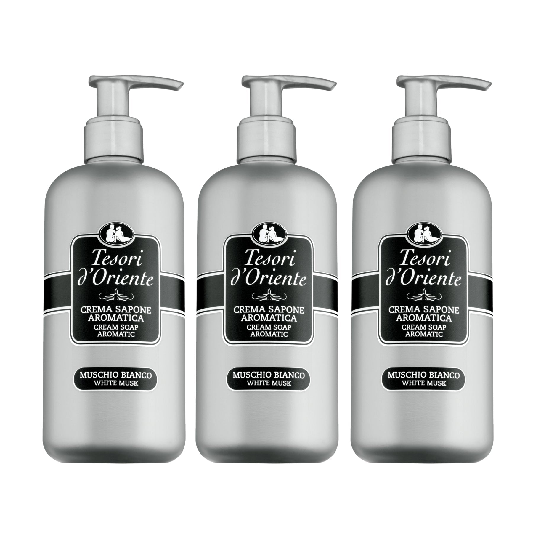 Tesori d’Oriente 3PACK White Musk Handzeep 300ML -Handzeep- PrijzenStorm.nl