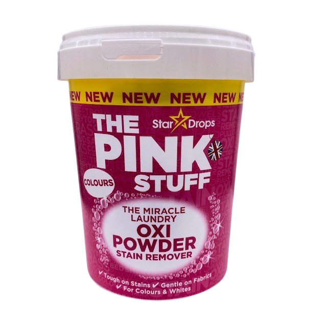The Pink Stuff The Miracle Oxi Powder Stain Remover Colours 1kg
