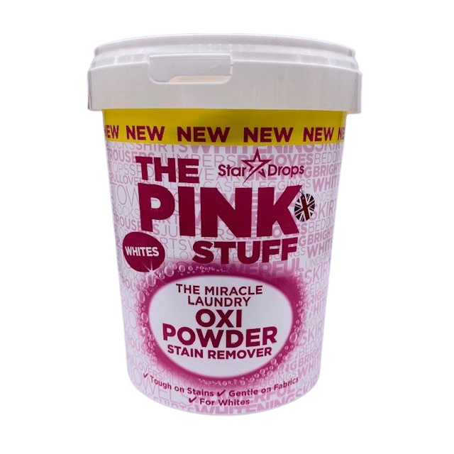 The Pink Stuff The Miracle Oxi Powder Stain Remover Whites 1kg - Oxi Poeder - PrijzenStorm.nl
