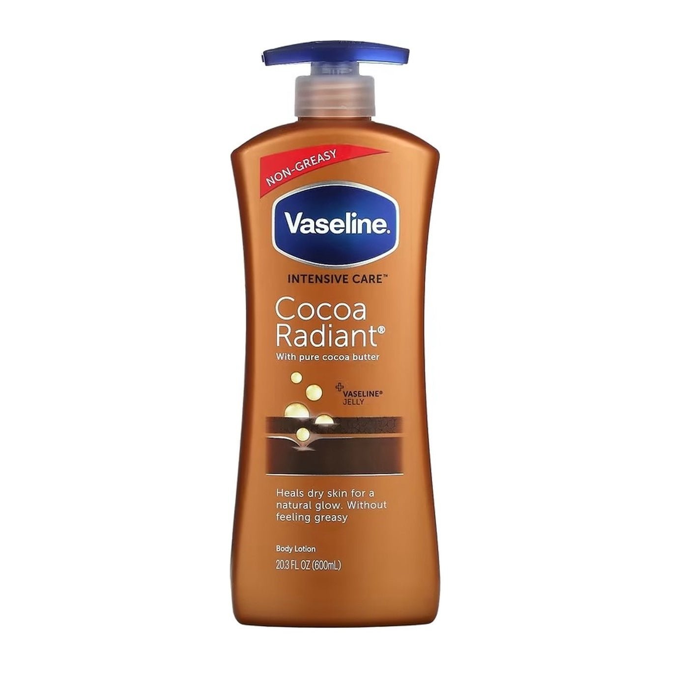 Vaseline Cocoa Radiant bodylotion 600ml - Bodylotion - PrijzenStorm.nl