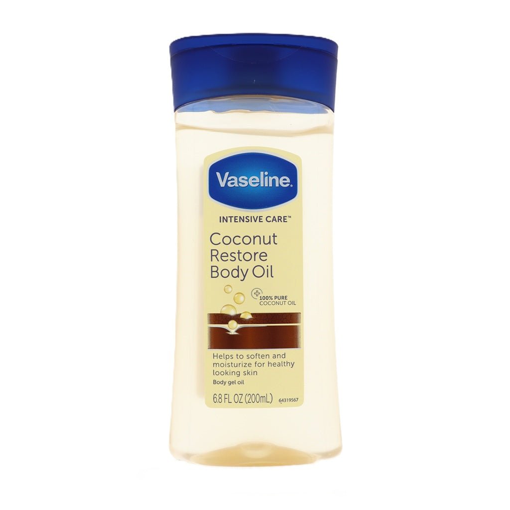 Vaseline Coconut Restore Body Oil 200ml - Bodylotion - PrijzenStorm.nl