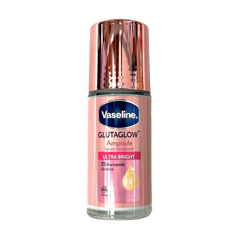 Vaseline Glutaglow Ampoule Serum Deodorant Glass roll-on 45ml -Deodorant Roll-on- PrijzenStorm.nl