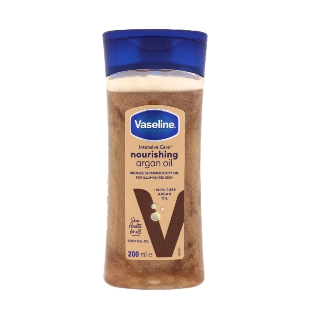 Vaseline Nourishing Argan Oil Body Gel Oil 200ml -Bodylotion- PrijzenStorm.nl