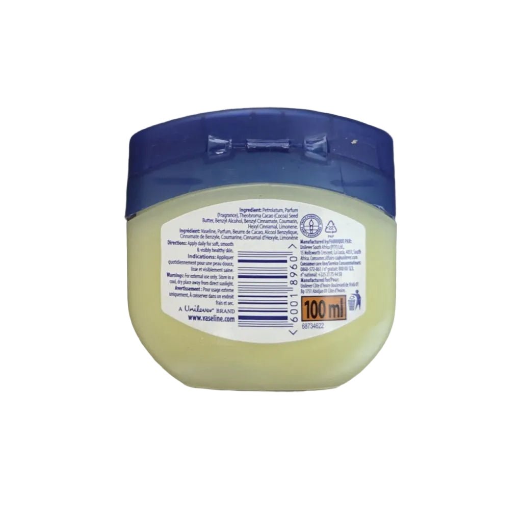 Vaseline Rich Conditioning Jelly Cocoa Butter 100ml -Petrolium Jelly- PrijzenStorm.nl