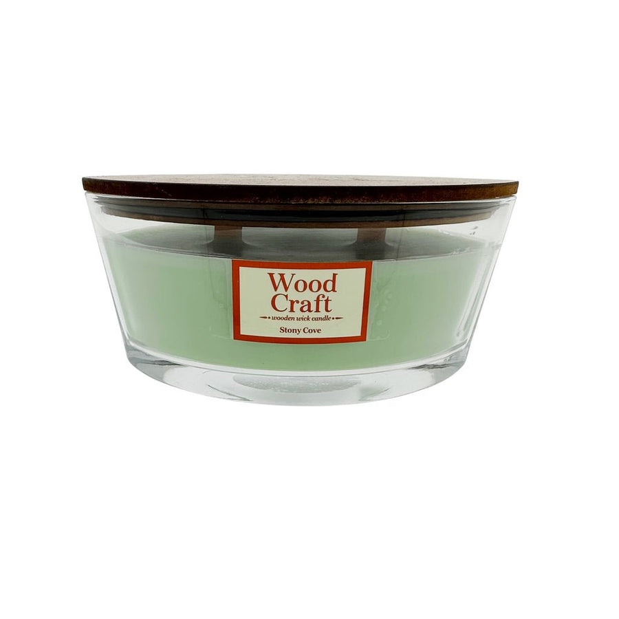 Woodcraft Stony Cove geurkaars 453gr - Kaars - PrijzenStorm.nl