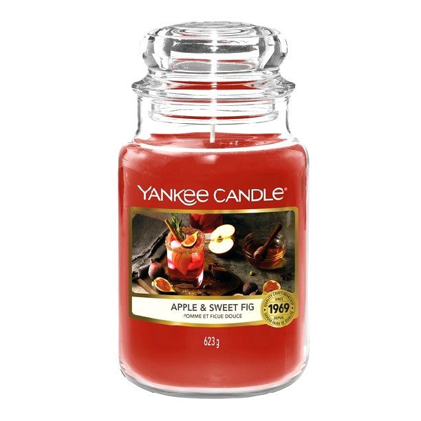 Yankee Candle Apple & Sweet Fig 623g - Kaars - PrijzenStorm.nl