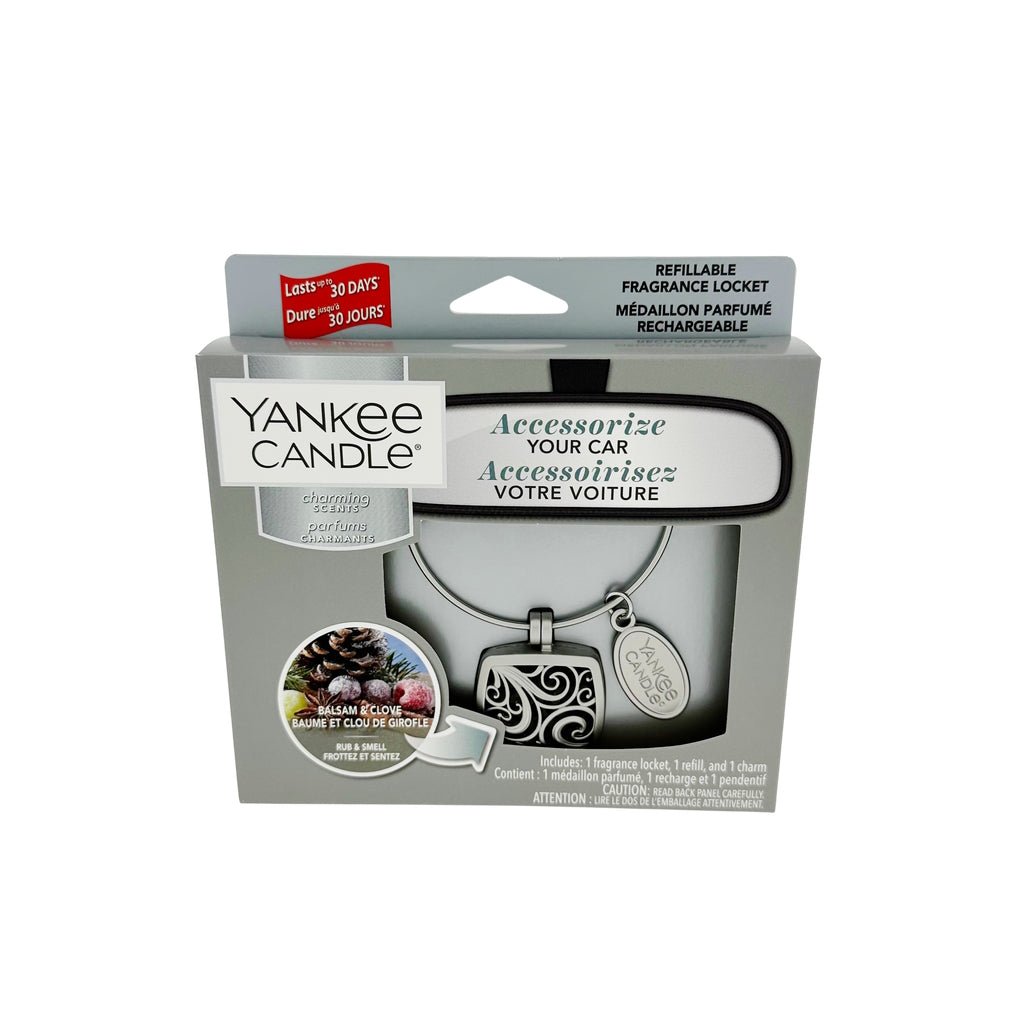 Yankee Candle auto parfum Balsam & Clove - Luchtverfrisser - PrijzenStorm.nl