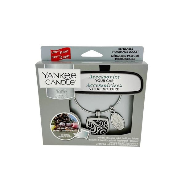 Yankee Candle auto parfum Balsam & Clove - Luchtverfrisser - PrijzenStorm.nl