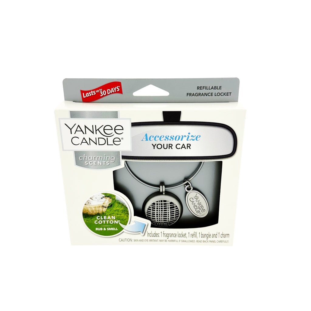 Yankee Candle auto parfum Clean Cotton - Luchtverfrisser - PrijzenStorm.nl