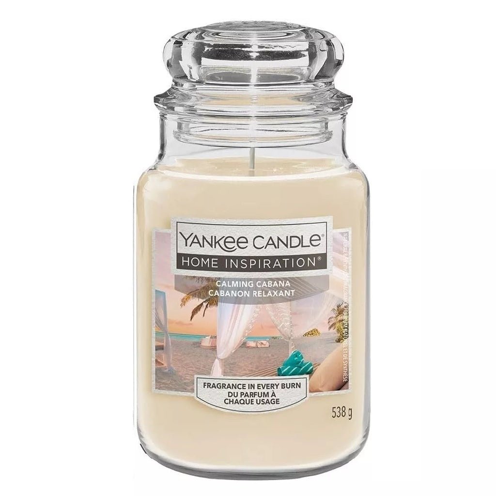 Yankee Candle Calming Cabana 538g - Kaars - PrijzenStorm.nl