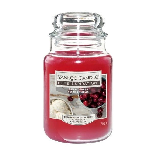 Yankee Candle Cherry Vanilla 538g - Kaars - PrijzenStorm.nl