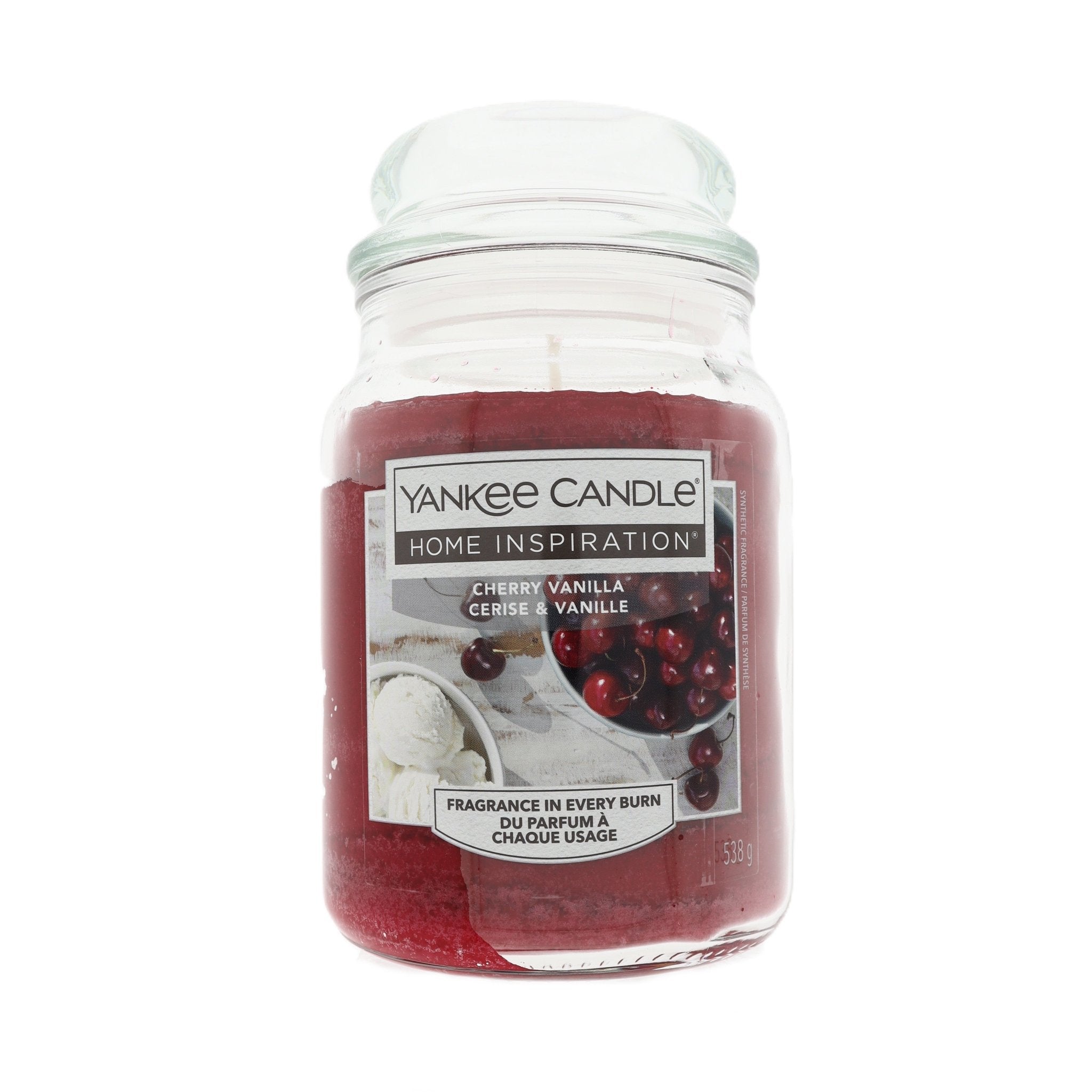 Yankee Candle Cherry Vanilla 538g - Kaars - PrijzenStorm.nl